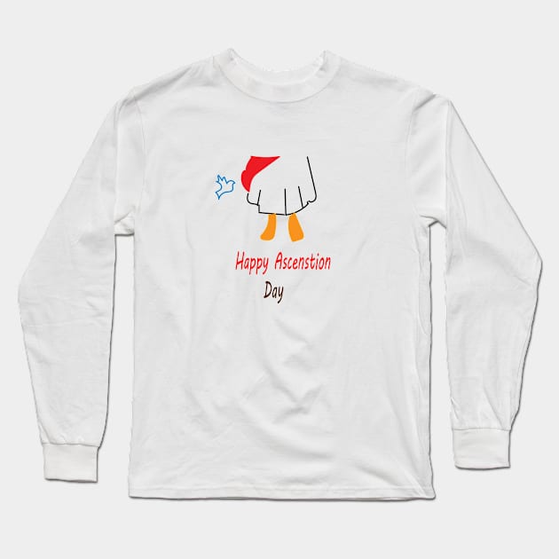 Happy Ascension Day Long Sleeve T-Shirt by FlorenceFashionstyle